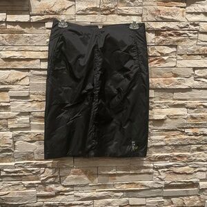 Diesel Vintage Women’s Cargo  Nylon Skirt , Black, Size 28 (S)